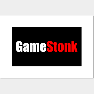 Gamestonk Stock Market - Can't Stop GME Gamestick Posters and Art